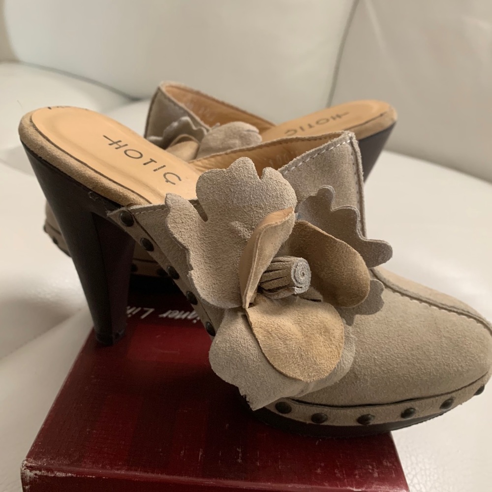 Heels mules size 7